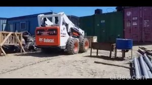 Работа Bobcat S770 от компании "Бобкэт Центр" на Сахалине