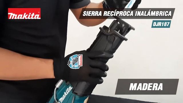 DJR187 Sierra Recíproca Sable Inalámbrica Makita смотреть онлайн