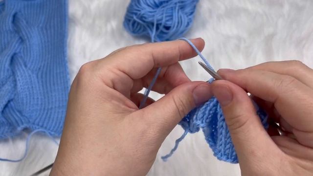 САМАЯ МОДНАЯ КОСА ? Как вязать большую косу спицами смотреть онлайн