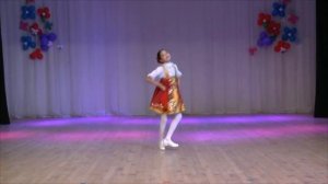 Соло Гайфуллина Карина. Русский танец "Калинка-малинка"