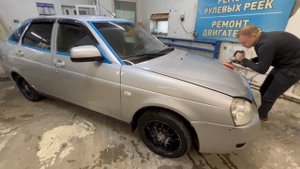 Полировка приоры. Подготовка к продаже