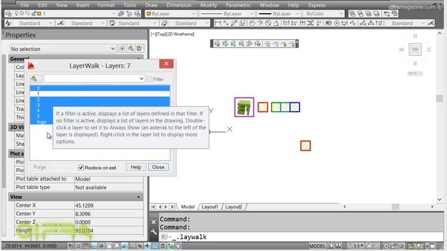 Слои в autocad. Использование продвинутых инструментов