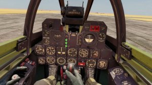 Вылет на ударном самолете F-84B-26 Thunderjet в VR шлеме в War Thunder. СБ режим.