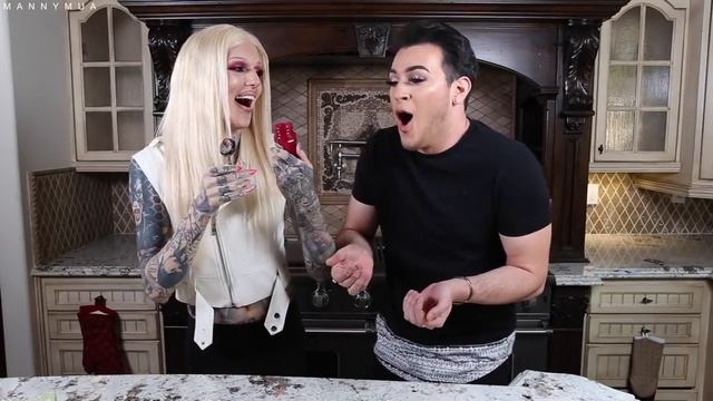What's in My Mouth Challenge with Jeffree Star! смотреть онлайн