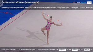 Колядина Ксения булавы 35,45