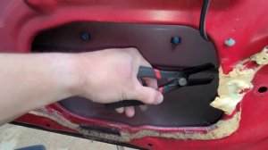 Honda CRV How to Remove Door Molding  RD1 / Civic
