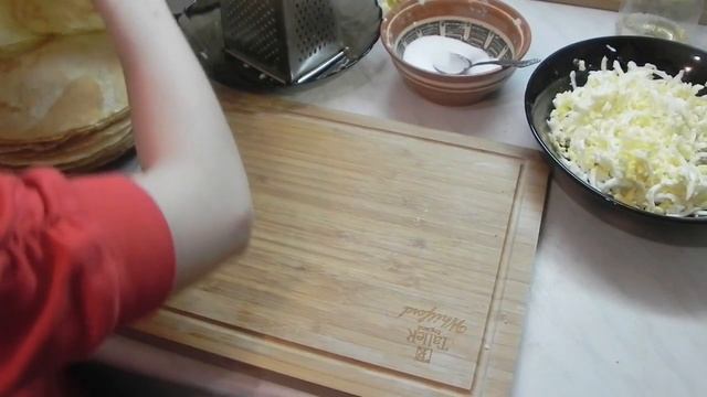 Блины фаршированные начинкой