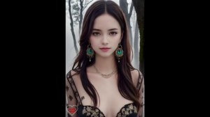 Ai Art Girls. В мистическом лесу