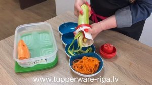 Tupperware rokas spirāļotājs. Ручной Спирализатор.