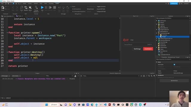 roblox advanced coding:  oop, classes, metatables (object oriented programming in lua)