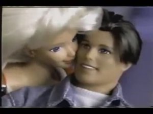 1996 Реклама друга куклы Барби Кен который бреется Cool Shavin' Ken