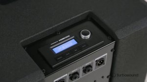 Turbosound IP 2000 Bundle 1000 Watt Column Speaker with 12" Subwoofer.