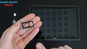 Huawei MediaPad T3 10 Insert The SIM Card