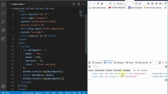 08 JAVASCRIPT   OBJECTS METHOD 1