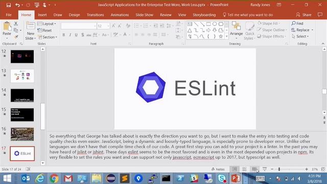 Javascript Applications for the Enterprise: Test More, Work Less смотреть онлайн