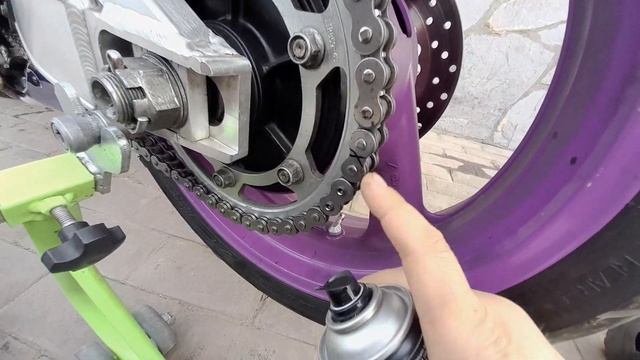 Как и чем смазывать цепь мотоцикла смотреть онлайн
