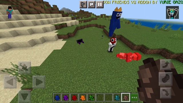 Rainbow friends mod minecraft pe смотреть онлайн