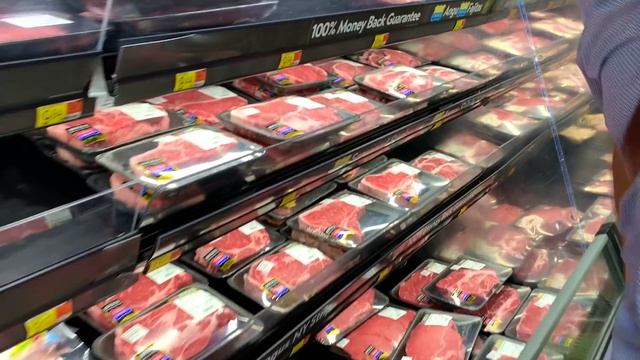 США ЦЕНЫ СКОЛЬКО Стоит МЯСО в WALMART в Америке