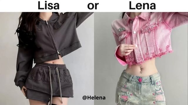 LISA OR LENA ? - PHONE CASES & GORGEOUS DRESSES - @helena035 смотреть онлайн
