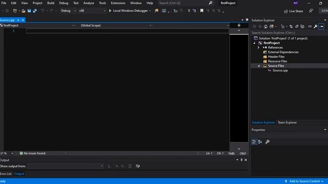 Create C, C++ program using Visual Studio 2019 | How create and run C programs in visual studio 201