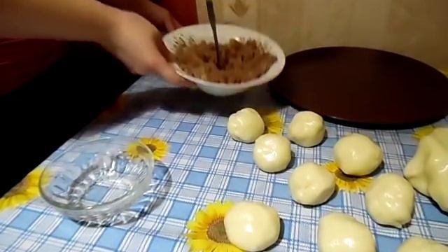 Манные зразы.