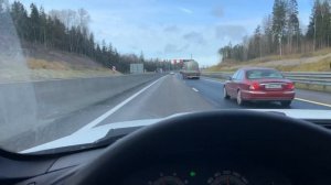 Валим на Niva Travel по трассе