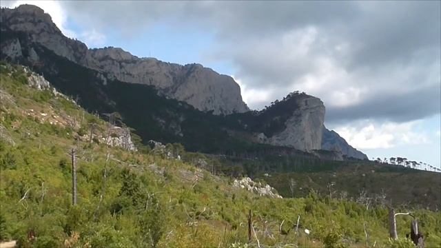 Ай Петри нелегкий спуск по Еврейской тропе. смотреть онлайн