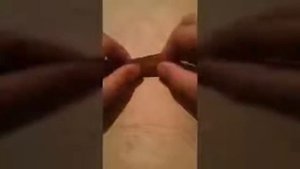 Будем делать  из бумаги факел (майнкрафт)