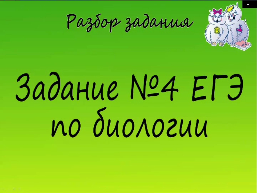 Биология. Разбор 4 заданий ЕГЭ по биологии на генетику