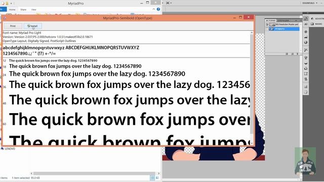Виндовс 8 - Как установить недостающие шрифты, настройка системы смотреть онлайн