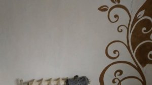 Ремонт комнаты - жидкие обои для стен