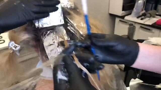 Осветление волос. Как покрасить волосы. Блонд. Тонирование волос. Как покрасится смотреть онлайн