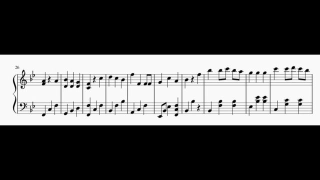 We wish you a Merry Christmas sheet - Piano easy смотреть онлайн