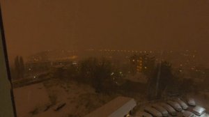 И зимой бывает гроза!