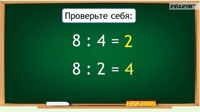 Таблица деления на число 2 и с частным 2 Математика 2 класс #32 Инфоурок cut смотреть онлайн