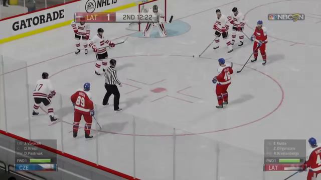 NHL 19 - Czech Republic Vs Latvia Gameplay - International Season Match смотреть онлайн
