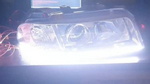 LED DRL audi a4 b5 headlights