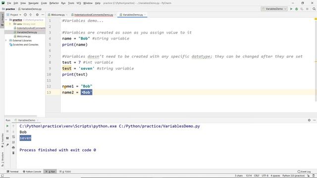 Python Tutorial for Beginners | Variables in Python