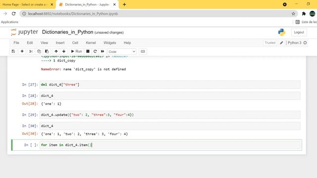 Python for beginners tutorial 15 : Dictionaries in Python