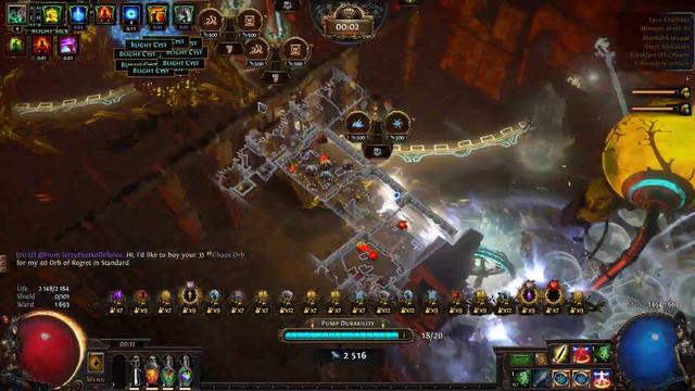 Insane CWDT Build: 200M DPS on Tier 16 Blighted Ravaged Chests in Path of Exile
