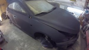 ? Последствия ужасной покраски Plasti Dip ? Покраска в Raptor U-POL Chevrolet Cruze