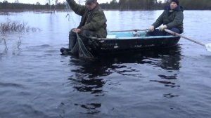 НА ИЗБУ С НОЧЕВКОЙ / РЫБАЛКА НА СЕТИ /  ОХОТА НА КУНИЦУ КАПКАНАМИ часть#3