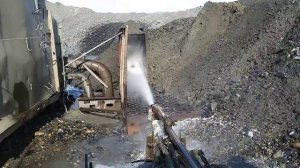 Гидромонитор в работе