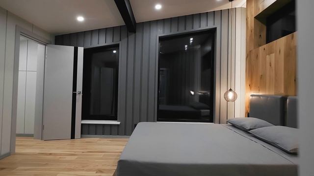 ДВУХЭТАЖНЫЙ КАРКАСНЫЙ | ДОМ ПЛОЩАДЬЮ 203М2 смотреть онлайн