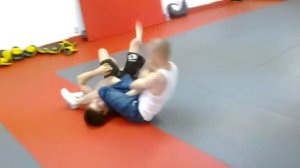 Flying armbar