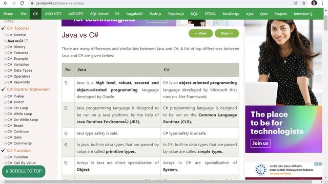 c# lecture 9 difference between java and c# смотреть онлайн