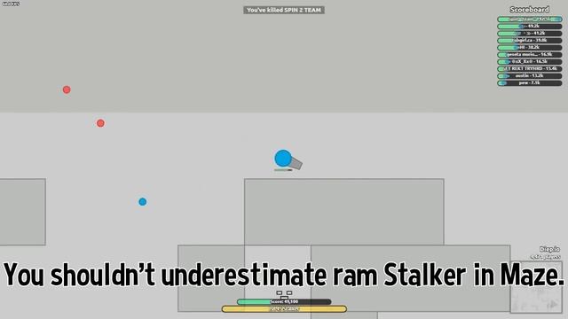 Diep.io - Stalker's Maze Ramming Adventure смотреть онлайн