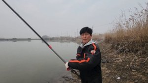 Южная Корея. 훌치기 붕어. Рыбалка ? на дергач ловим карася.