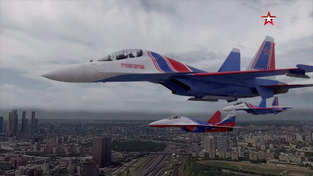 Воздушный Парад Победы в Москве