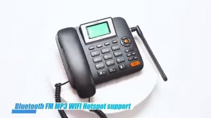 MP3 Play 4G Volte Desktop Phone With Bluetooth Phone Book